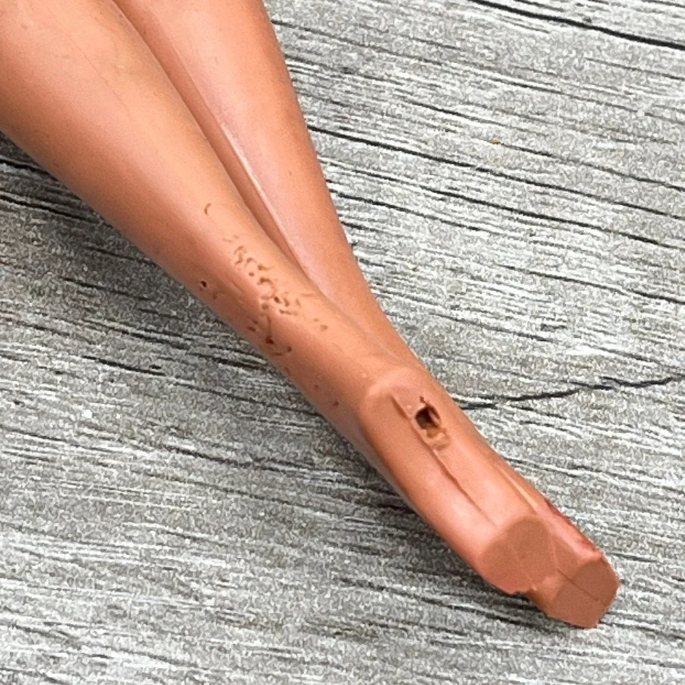 Vintage Barbie Doll Superstar Era Palm To Rear Hands Blonde Hair‎ Early 80s